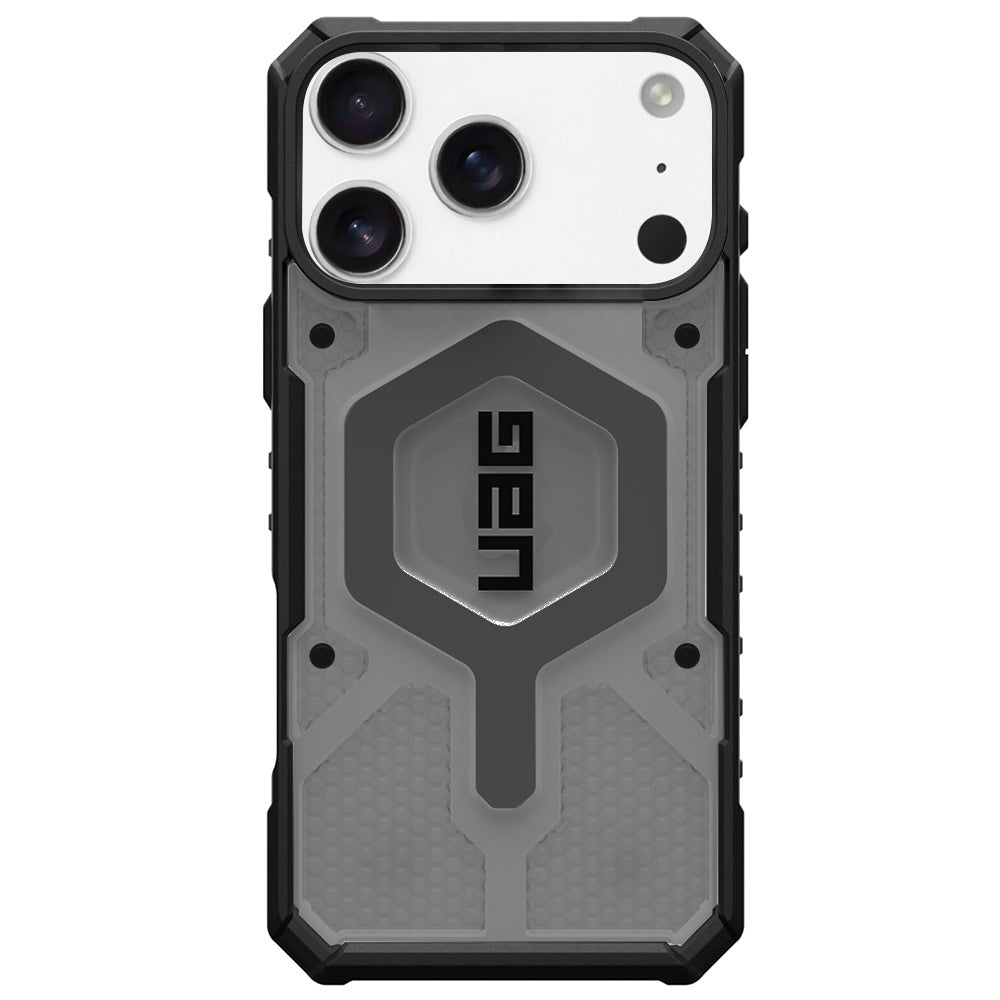 MagSafe Case for Apple iPhone 17 Pro Max, Urban Armor Gear, Pathfinder Clear, Grey