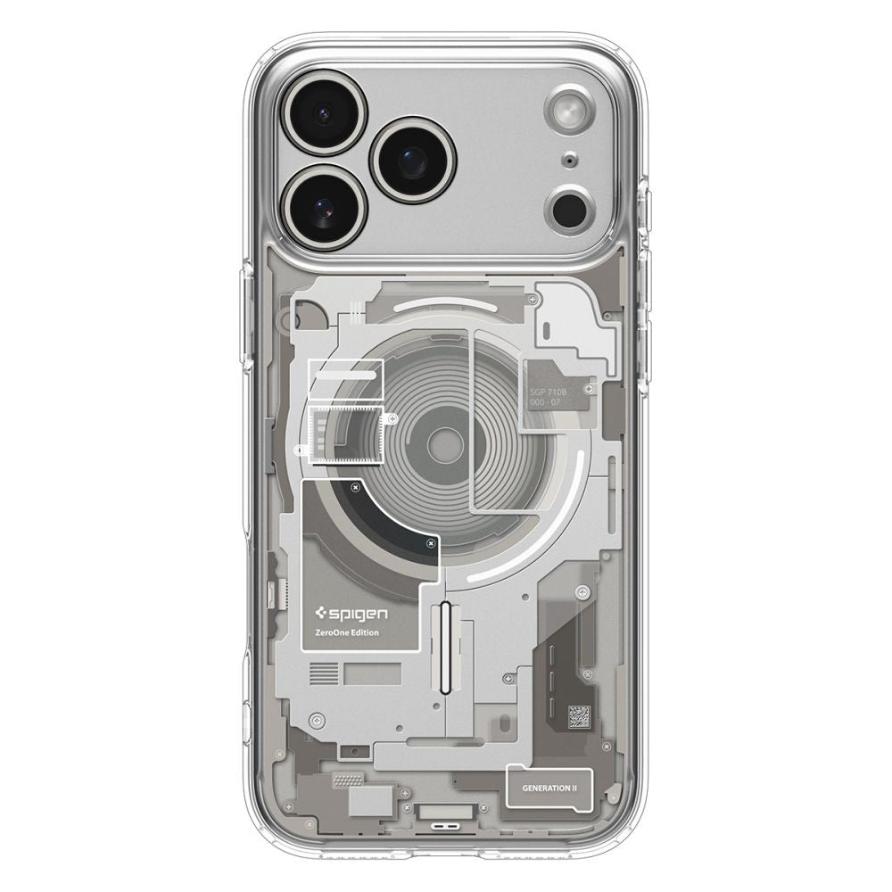MagSafe Case for Apple iPhone 17 Pro, Spigen, Ultra Hybrid Zero One, Beige ACS10352