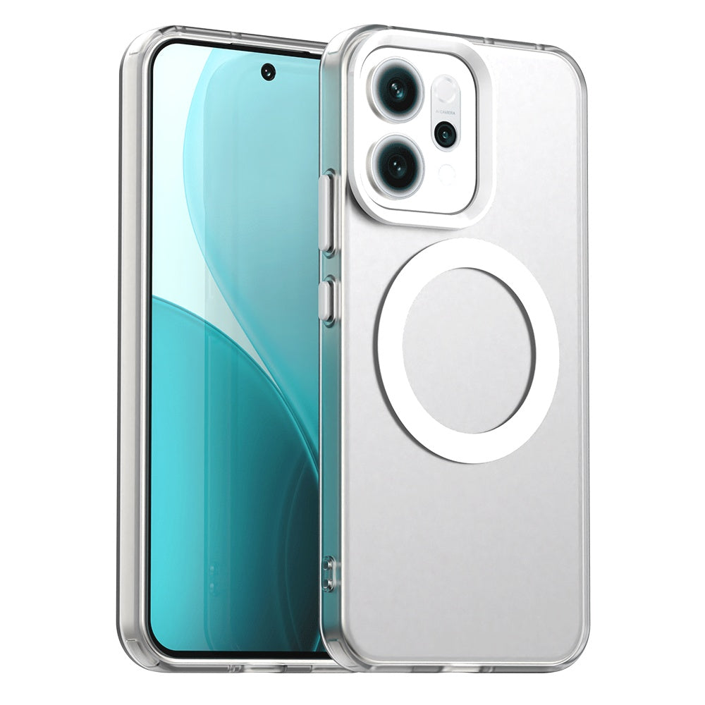 MagSafe Case for Oppo Reno14, Techsuit, CandyCase, White