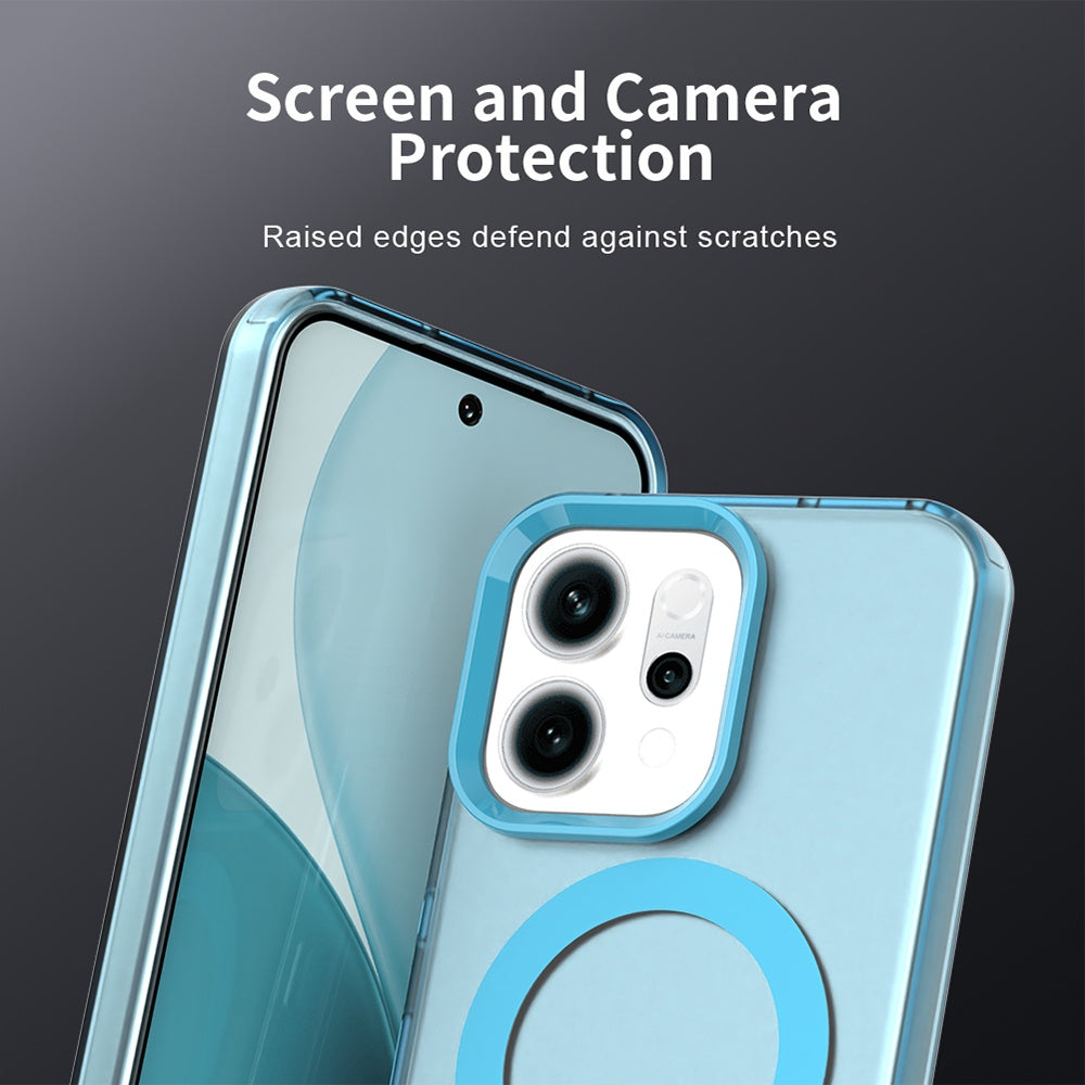 MagSafe Case for Oppo Reno16 F / Reno16 FS, Techsuit, CandyCase, Blue