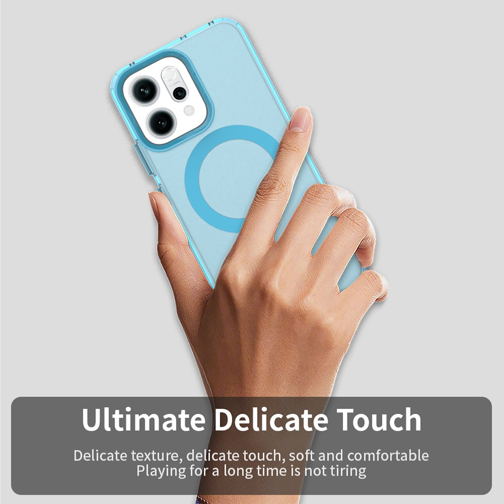 MagSafe Case for Oppo Reno16 F / Reno16 FS, Techsuit, CandyCase, Blue