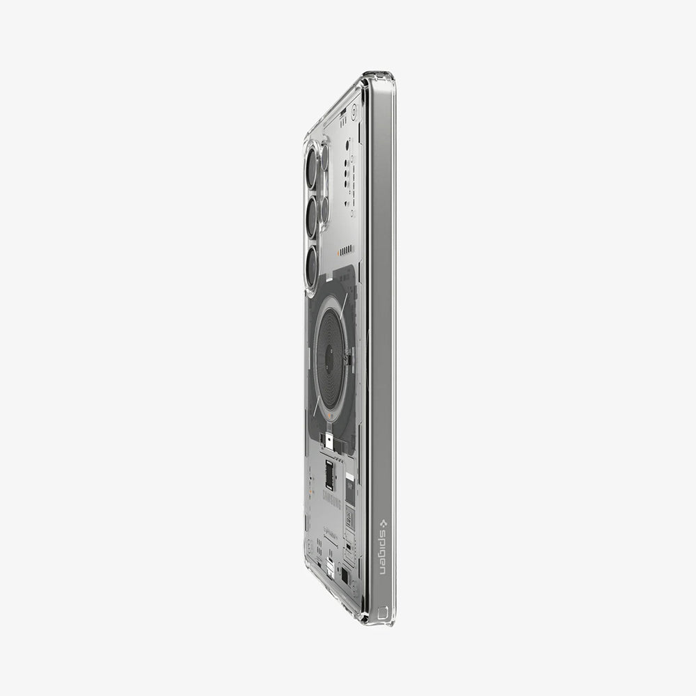 MagSafe Case for Samsung Galaxy S25 Ultra S938, Spigen, Ultra Hybrid Neo One, Transparent