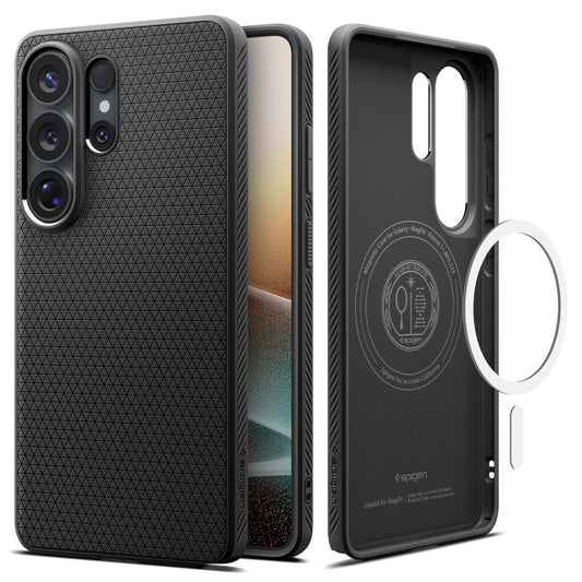 MagSafe Case for Samsung Galaxy S26 Ultra S948, Spigen, Liquid Air, Matte Black ACS10674