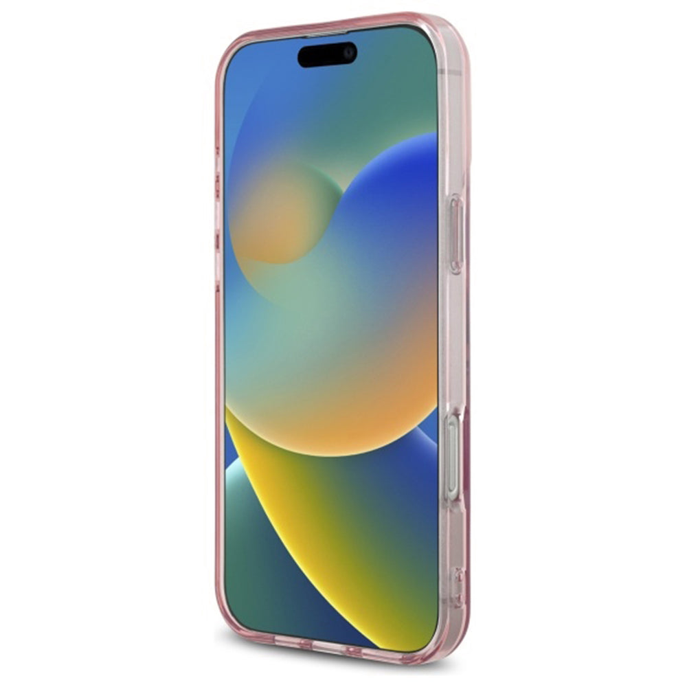 Case for Apple iPhone 16 Pro, Guess, IML Heart, Pink
