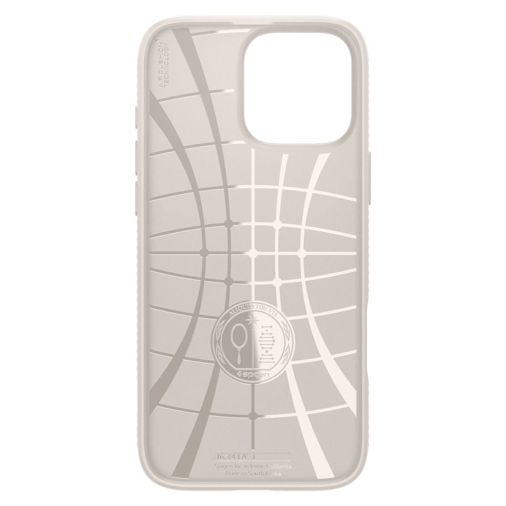 Case for Apple iPhone 16 Pro, Spigen, Liquid Air, Beige ACS08120