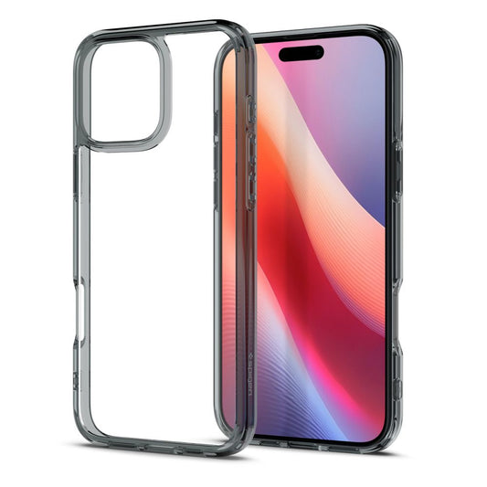 Case for Apple iPhone 16 Pro, Spigen, Ultra Hybrid, Smoky ACS08123