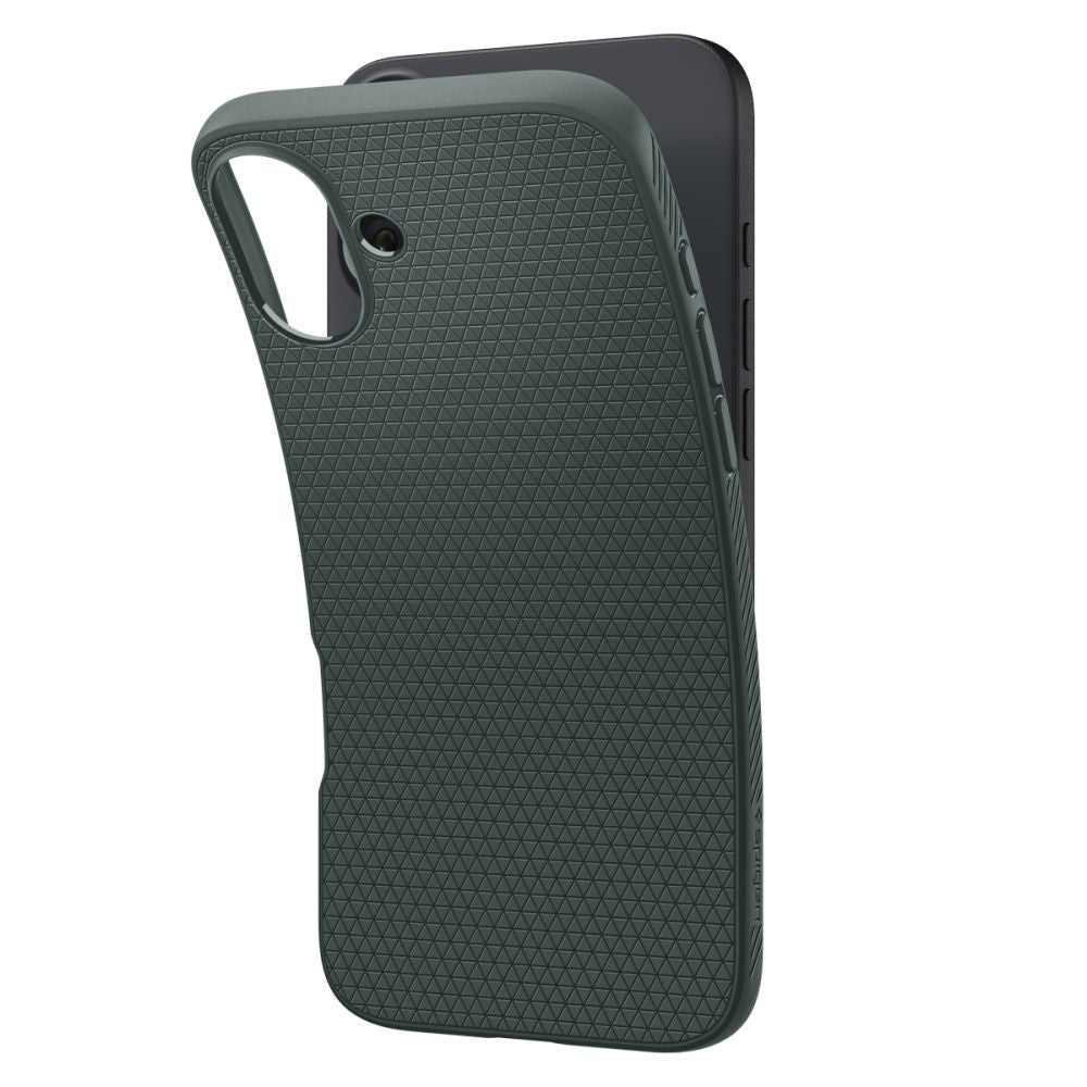 Case for Apple iPhone 16, Spigen, Liquid Air, Green ACS08196