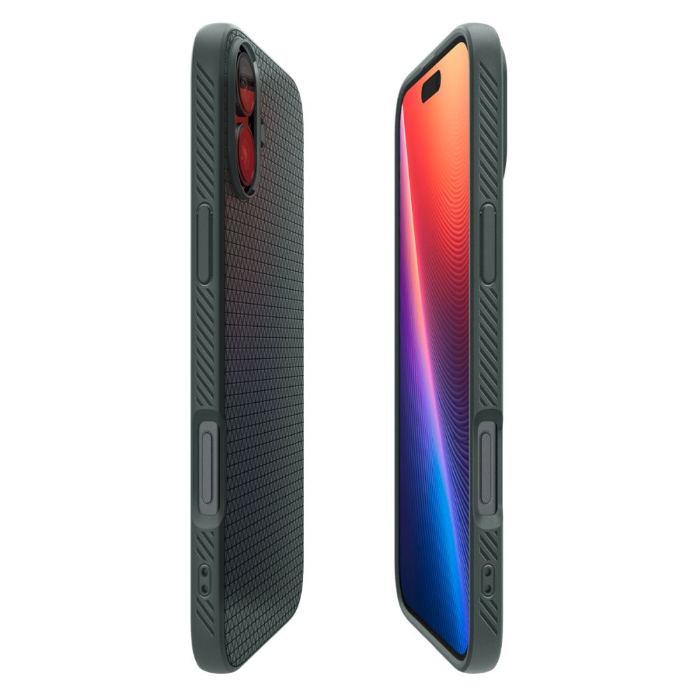 Case for Apple iPhone 16, Spigen, Liquid Air, Green ACS08196
