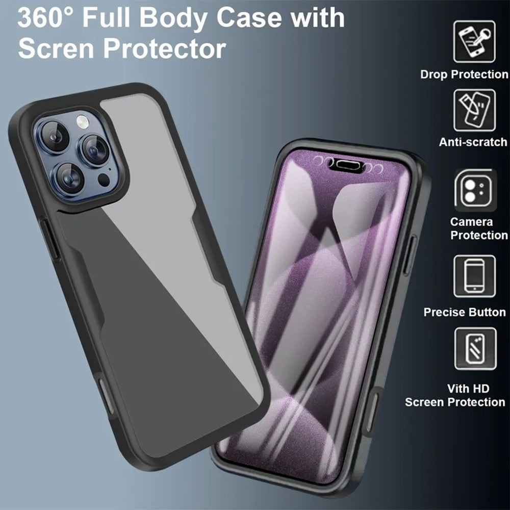 Case for Apple iPhone 17 Pro Max, Techsuit, ColorVerse 360, Pink