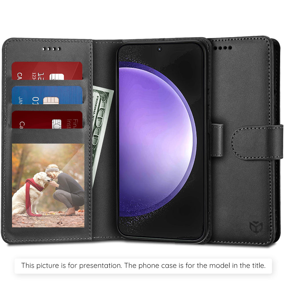 Case for Apple iPhone 17 Pro, Techsuit, Diary Book, Black