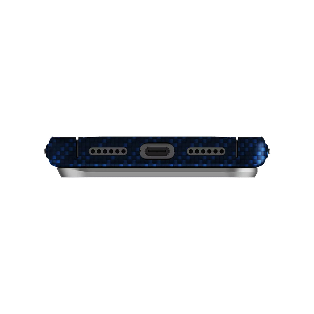 MagSafe Case for Apple iPhone 17 Pro, UNIQ, Keva MagClick, Denim