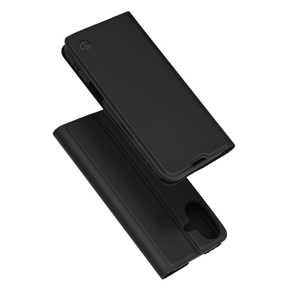Case for Apple iPhone 17, Techsuit, Magskin Book, Black