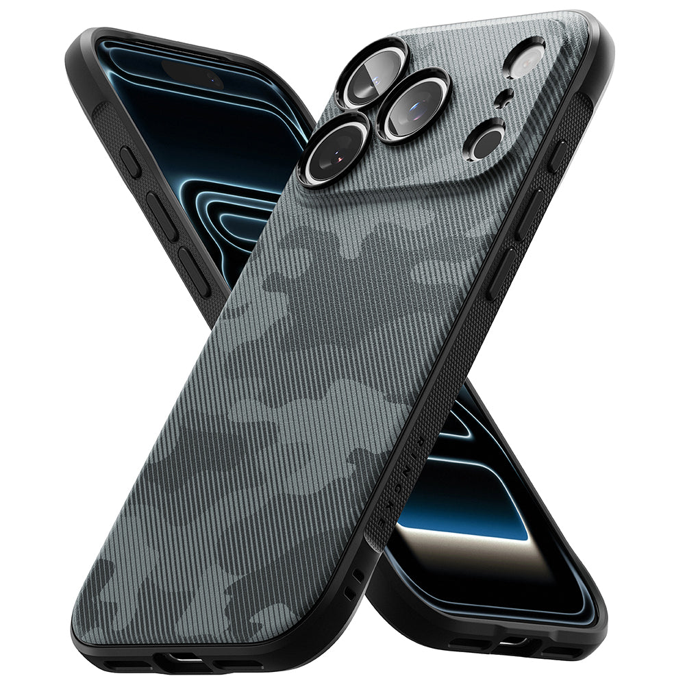 Case for Apple iPhone 18 Pro / 17 Pro, Ringke, Onyx, Camouflage