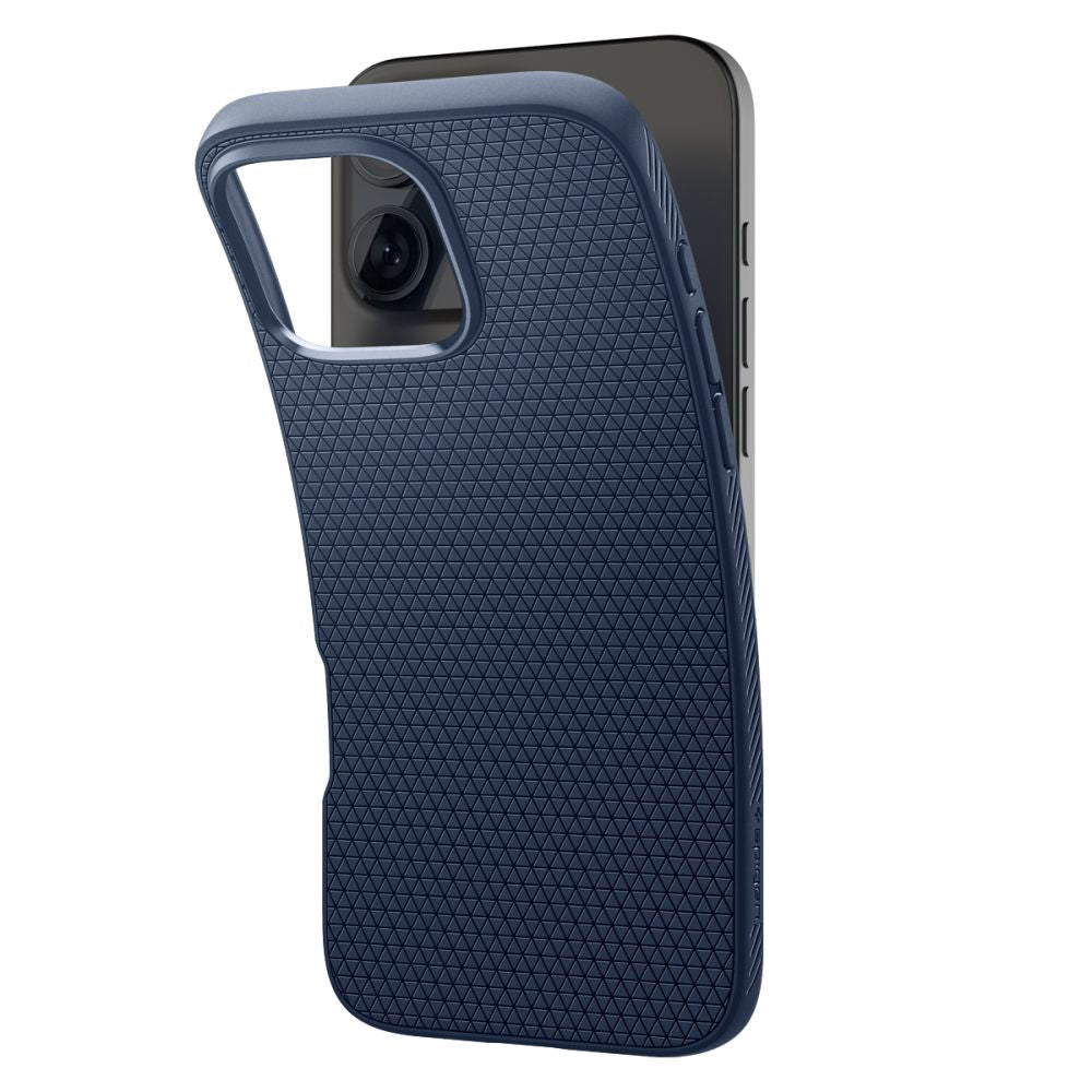 Case for Apple iPhone 16 Pro, Spigen, Liquid Air, Blue ACS08118