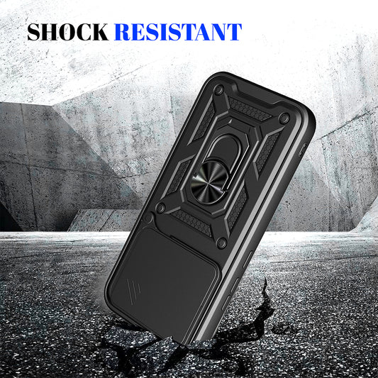 Case for Honor 600 Lite, Techsuit, CamShield, Blue