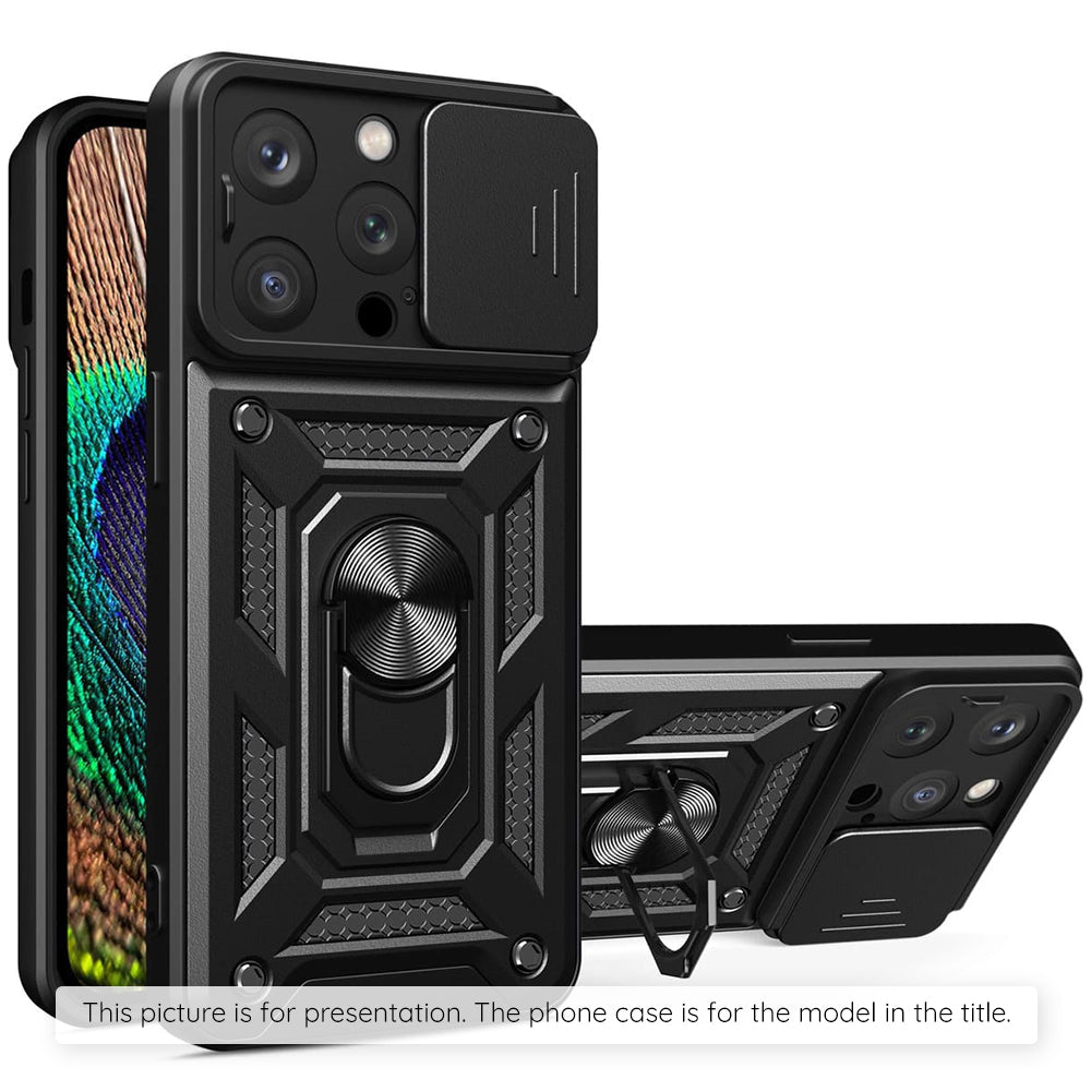 Case for Honor X5c Plus, Techsuit, CamShield, Black
