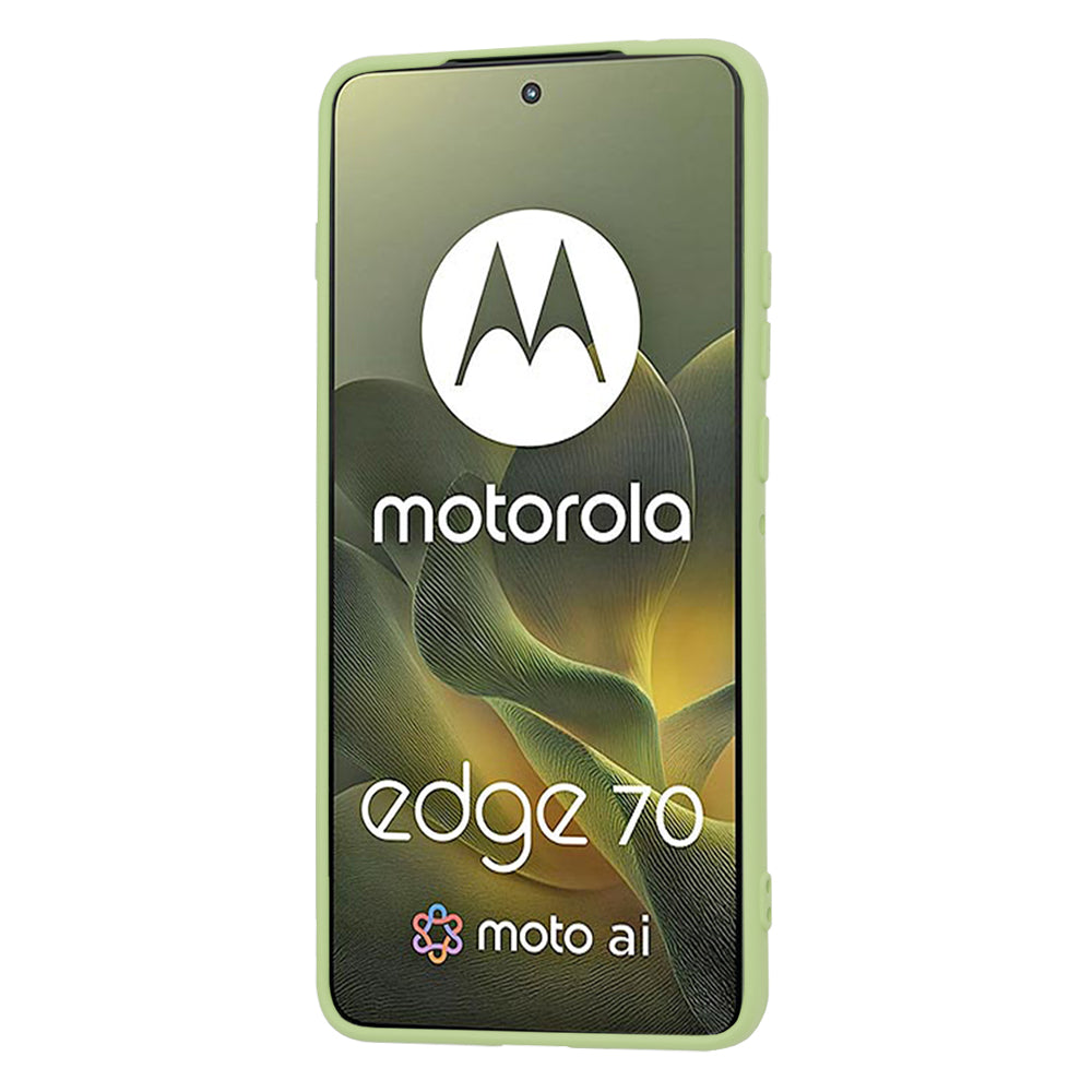Case for Motorola Edge 70, Techsuit, SoftFlex, Matcha