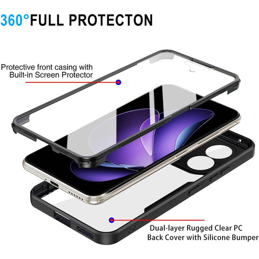 Case for Oppo Reno13 FS 5G / Reno13 F 4G / Reno13 F, Techsuit, ColorVerse 360, Pink