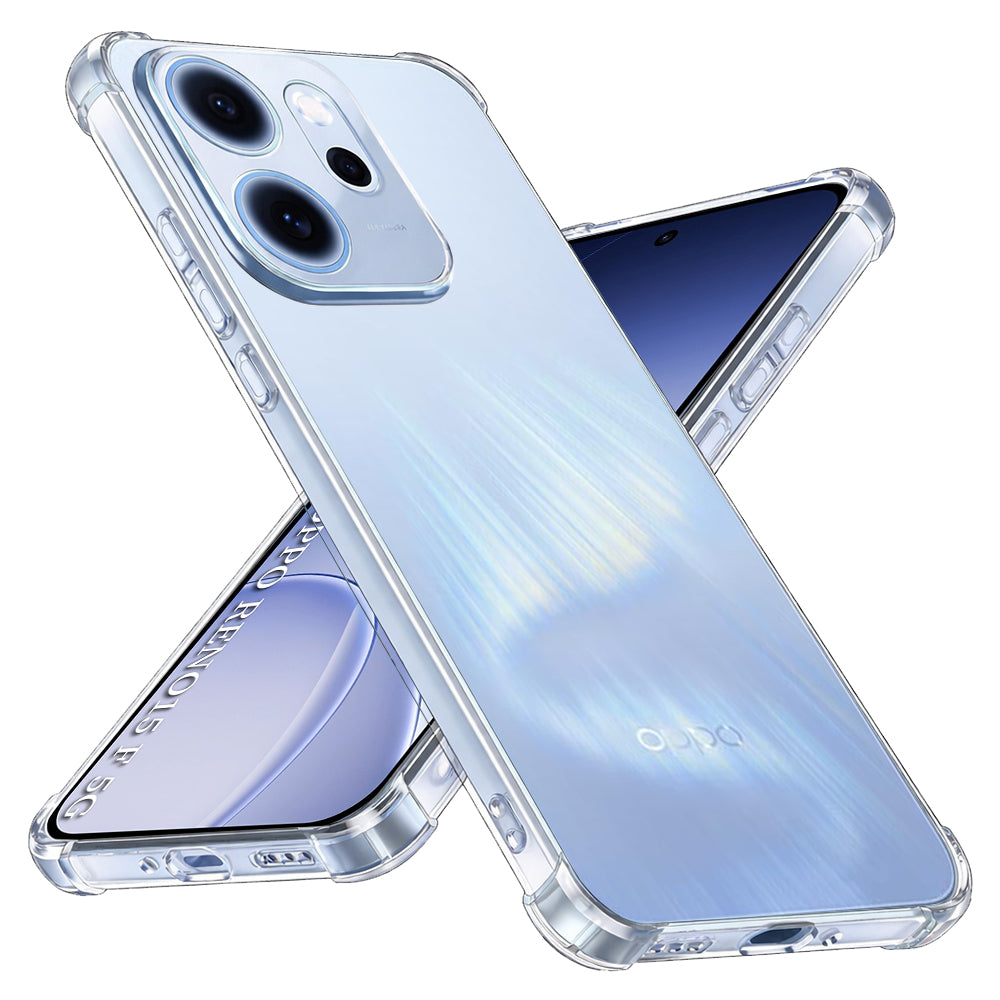 Case for Oppo Reno15 FS / Reno15 F, Techsuit, Shockproof Clear, Transparent