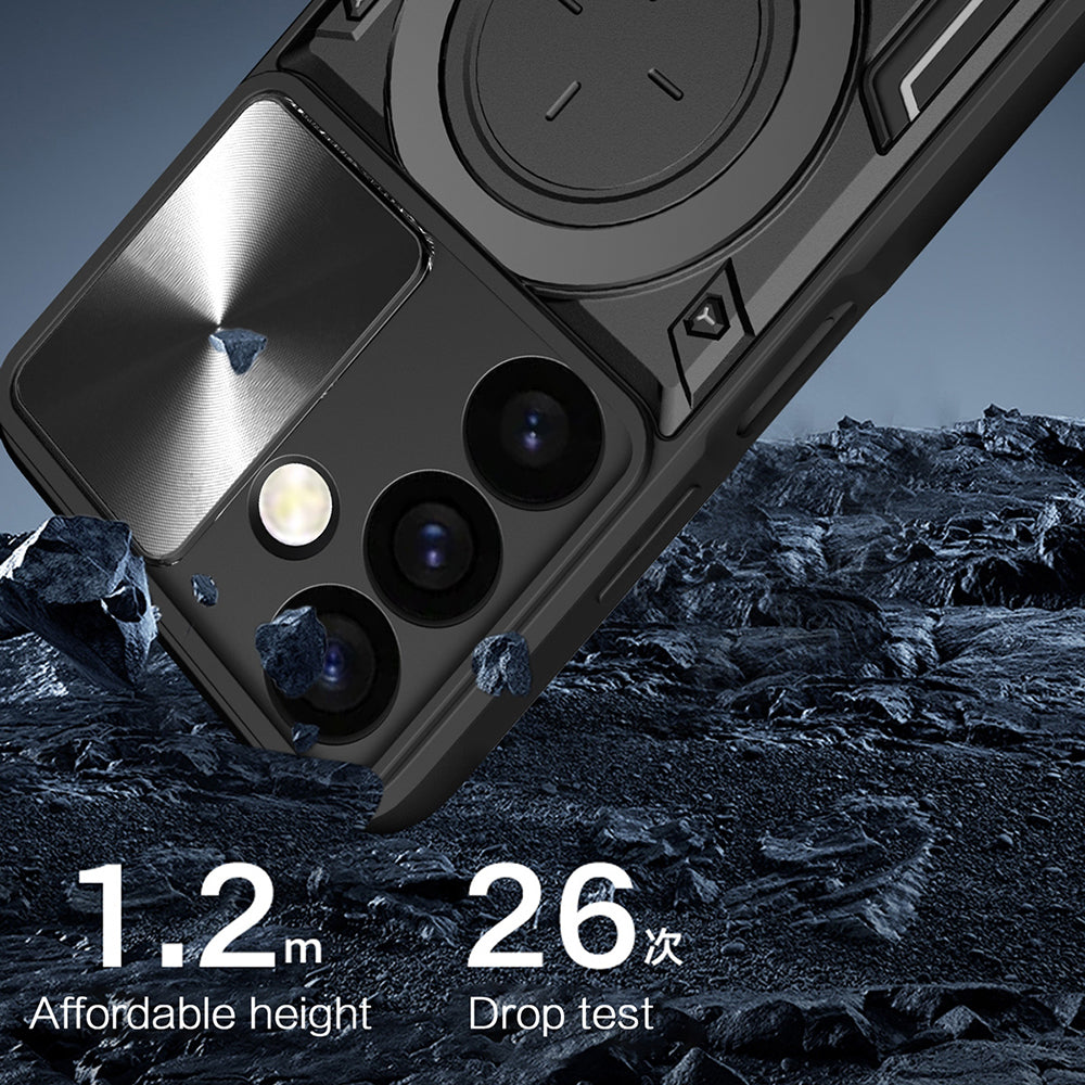 Case for Realme Note 70T, Techsuit, CamGuard Pro, Black
