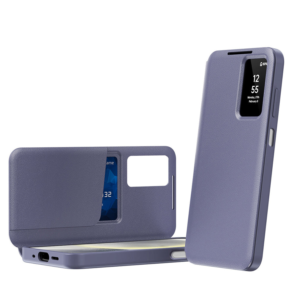 Case for Samsung Galaxy A18 5G A186 / A18 4G A185 / F17 / M17 / A17 4G A175, Techsuit, SmartView, Purple