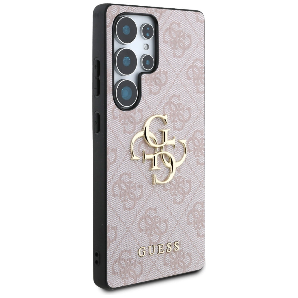 Case for Samsung Galaxy S25 Ultra S938, Guess, 4G Big Logo, Pink