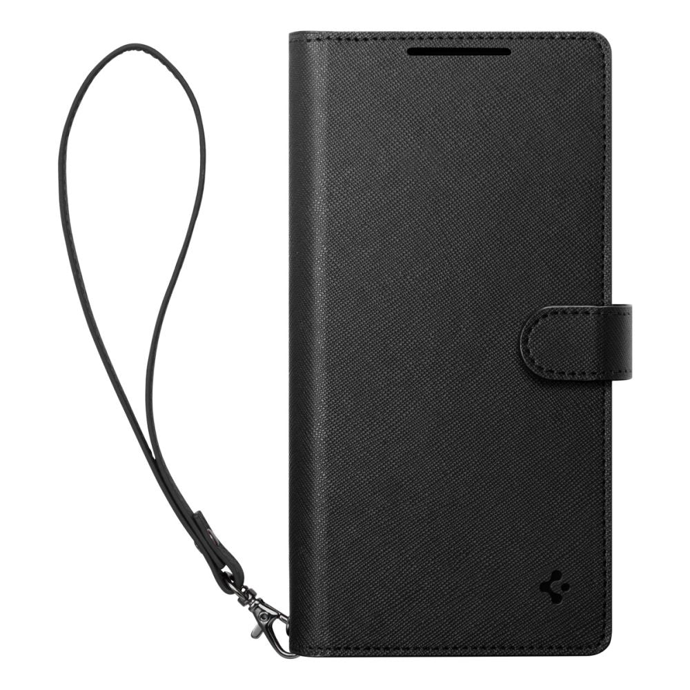 Case for Samsung Galaxy S25 Ultra S938, Spigen, Wallet S, Black ACS09124