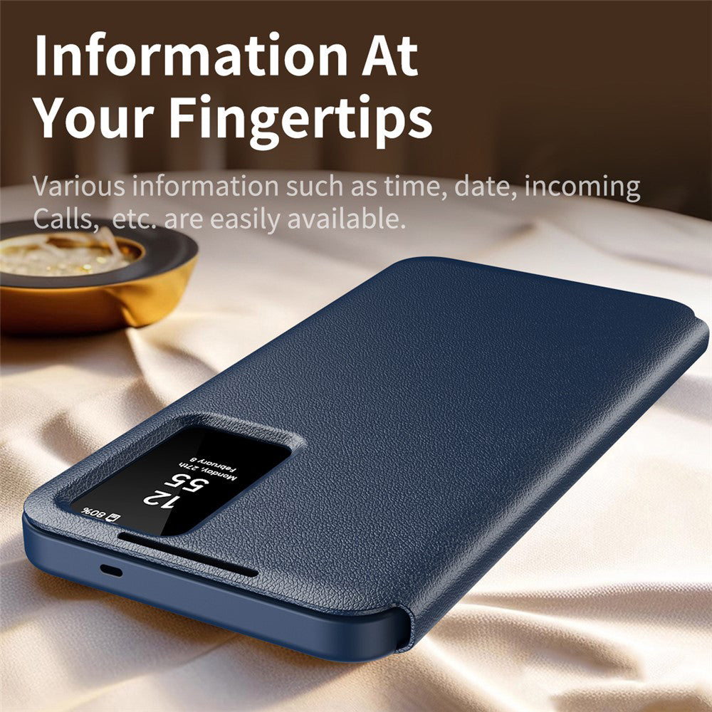 Case for Samsung Galaxy S26 S942, Techsuit, SmartView, Blue
