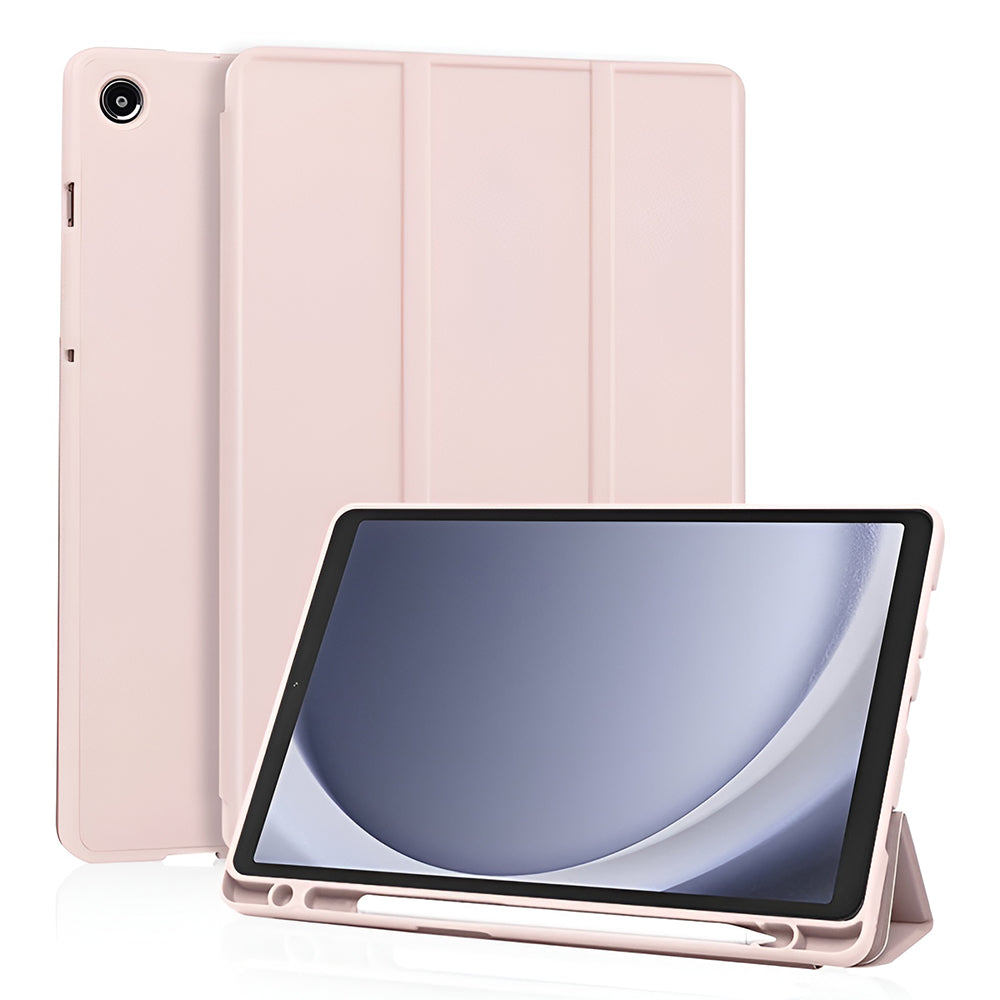 Case for Samsung Galaxy Tab A11 / Tab A9, Techsuit, Flex Trifold New Model, Pink