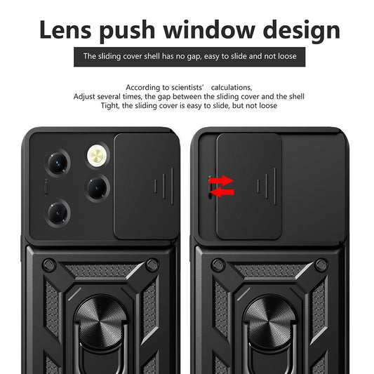 Case for Tecno Spark 20 Pro / Infinix Hot 40 / Hot 40 Pro, Techsuit, CamShield, Green
