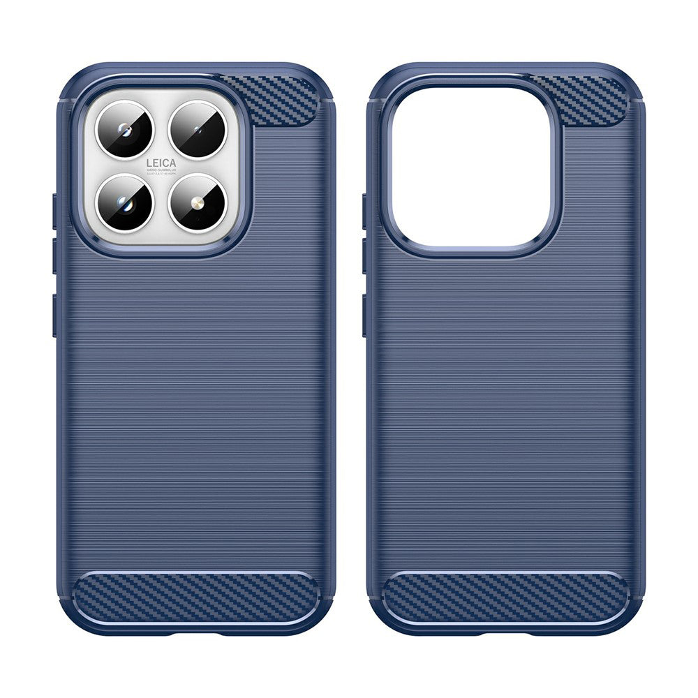 Case for Xiaomi 17, Techsuit, Carbon, Blue