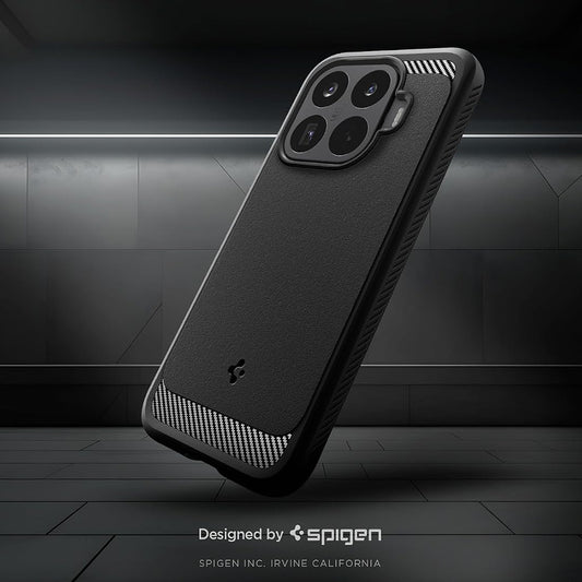 Case for Xiaomi 17T Pro, Spigen, Rugged Armor, Black ACS11869