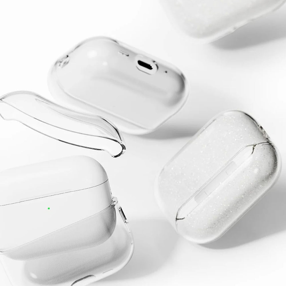 Ringke Air Glitter Case for Apple AirPods Pro 3, Transparent