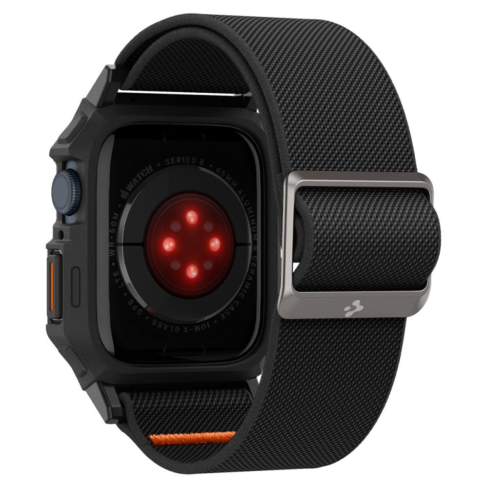 Spigen Lite Fit Pro Case for Apple Watch 44mm Series, Matte Black ACS07103