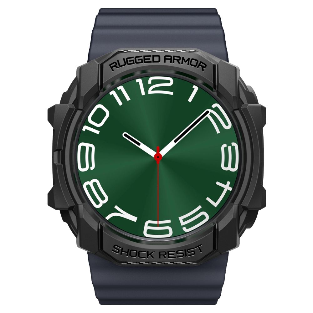 Spigen Rugged Armor Case for Samsung Galaxy Watch Ultra, Black