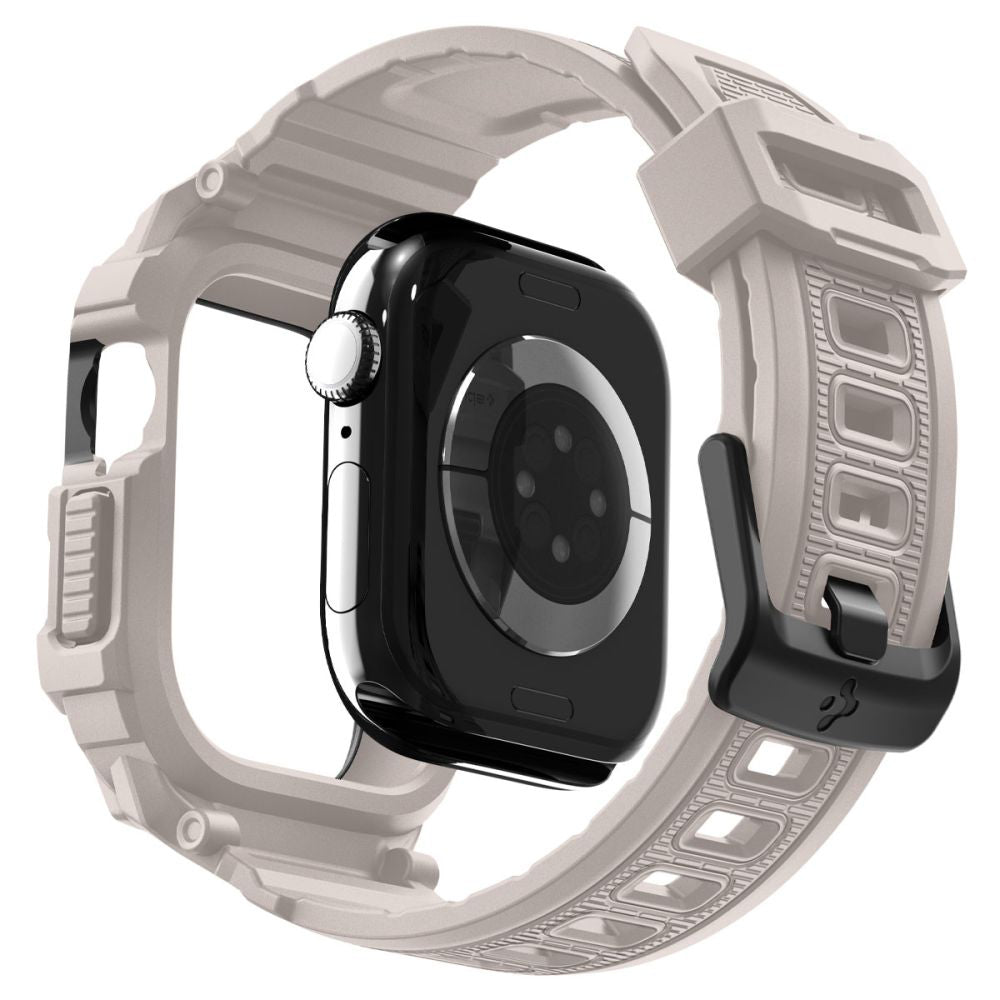 Spigen Rugged Armor Pro V2 Case for Apple Watch Series 10 / 11 42mm, Beige ACS10496