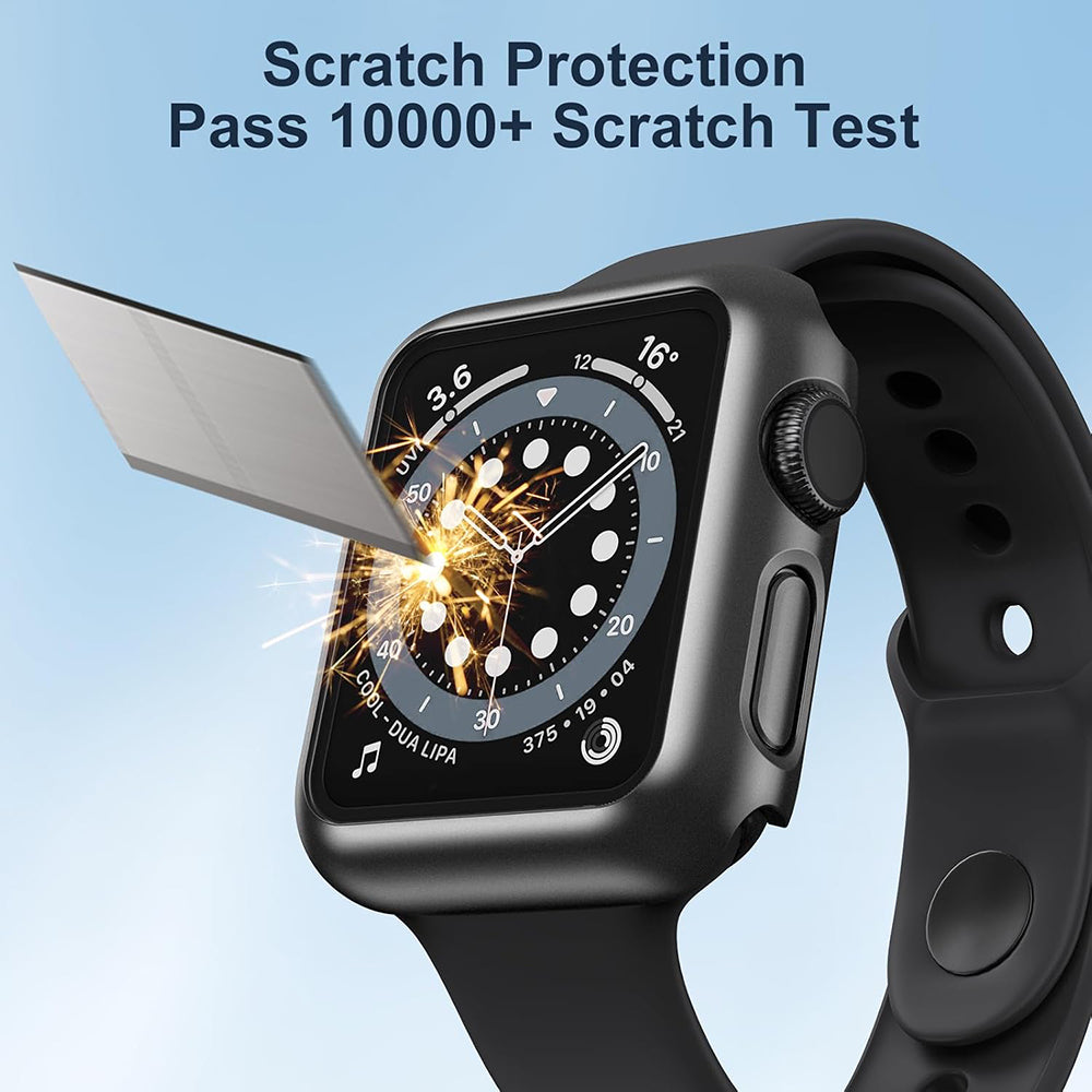 Techsuit Defense360 Pro Case for Apple Watch 38mm Series, Black