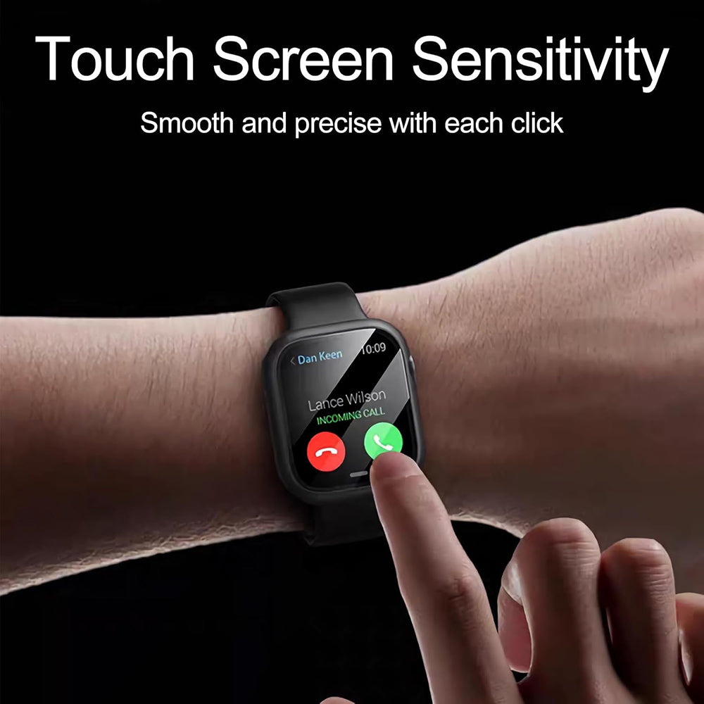 Techsuit Defense360 Pro Case for Apple Watch 38mm Series, Black