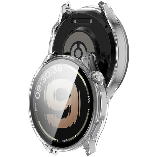 Techsuit Defense360 Pro Case for Oppo Watch S / OnePlus Watch Lite, Transparent