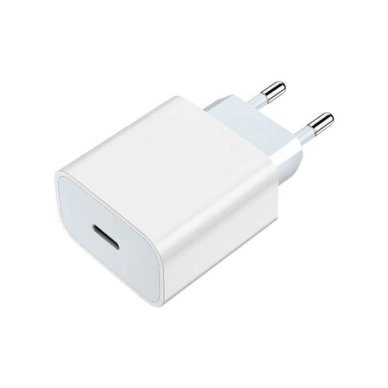 Network Charger Prestico F25, 25W, 3A, 1 x USB-C, White