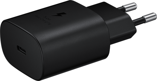 Network Charger Samsung EP-TA800, 25W, 3A, 1 x USB-C, Black GP-PTU021SOABQ GP-PTU021SOABQ