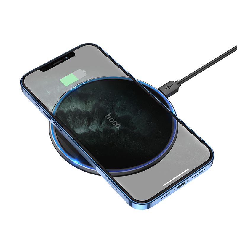 HOCO CW6 Pro Wireless Network Charger, 15W, 1.67A, Black