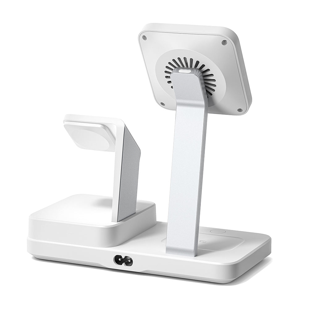 ESR CryoBoost QI 6in1 Charging Station, 100W, 2 x USB-A - 1 x USB-C, White