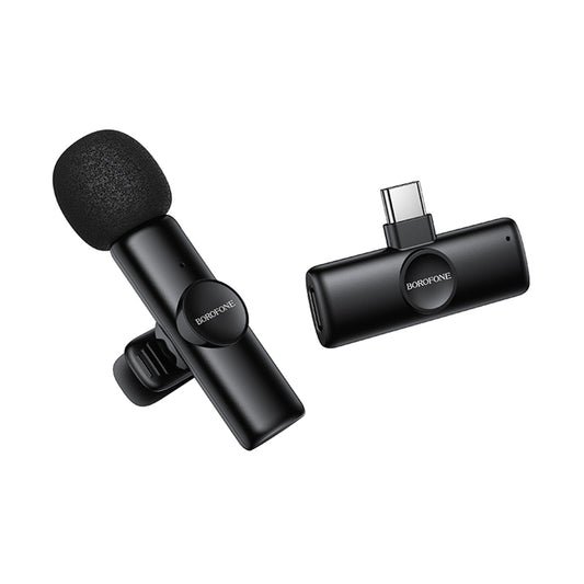 Borofone BFK16 Winner Lavalier, USB-C, Black