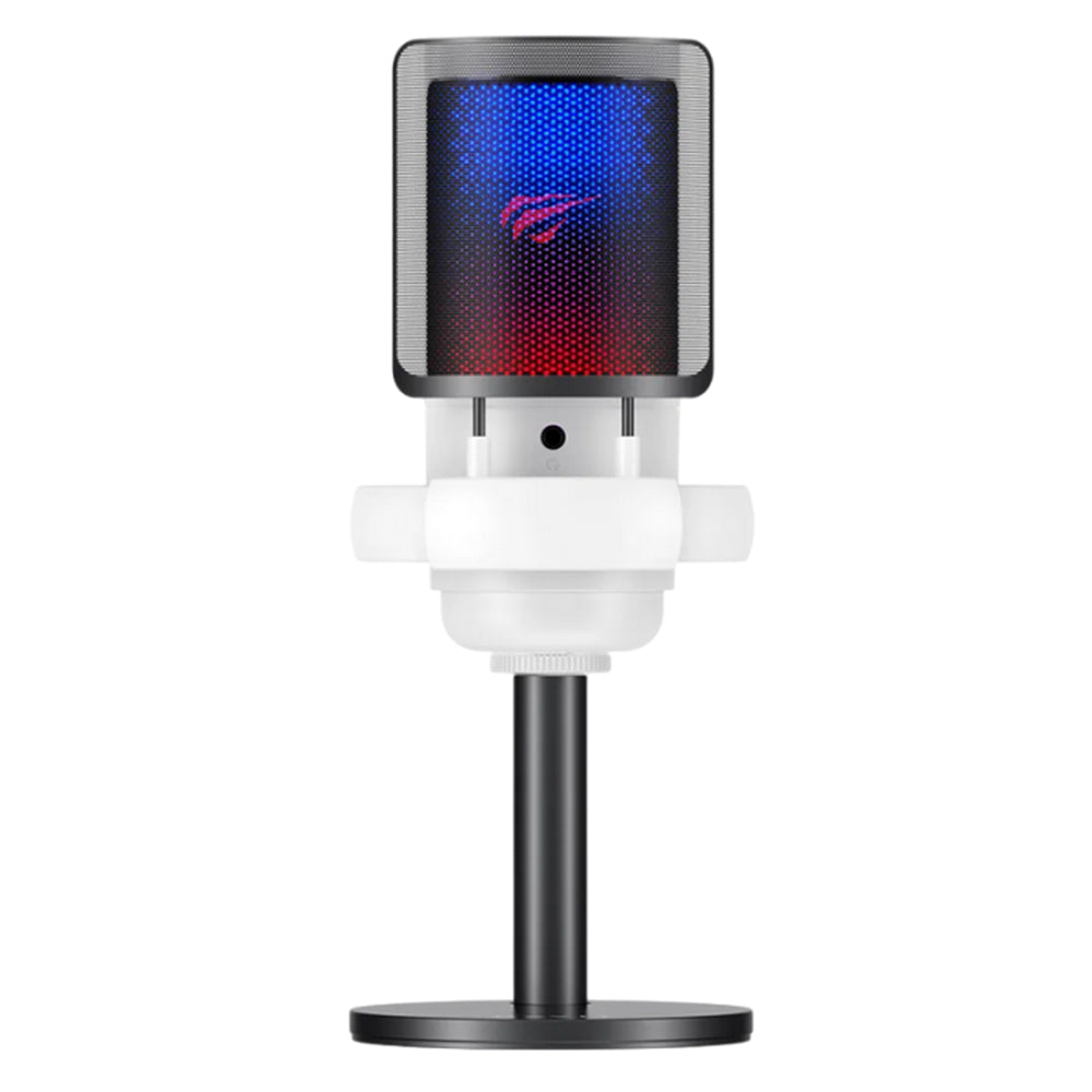 Cardioid Microphone HAVIT GK50, RGB, USB-C, 1.8m, Black