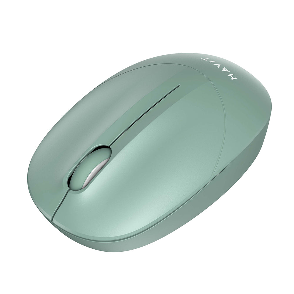 Wireless Mouse HAVIT MS54GT, 1600DPI, Green