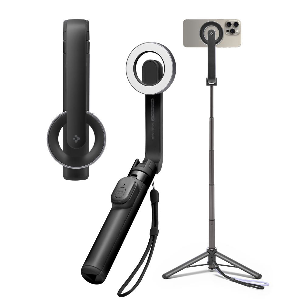 Selfie Stick Bluetooth Spigen S571W, Universal, Black