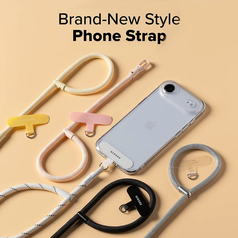 Ringke Link Flow P-Type Phone Lanyard, White