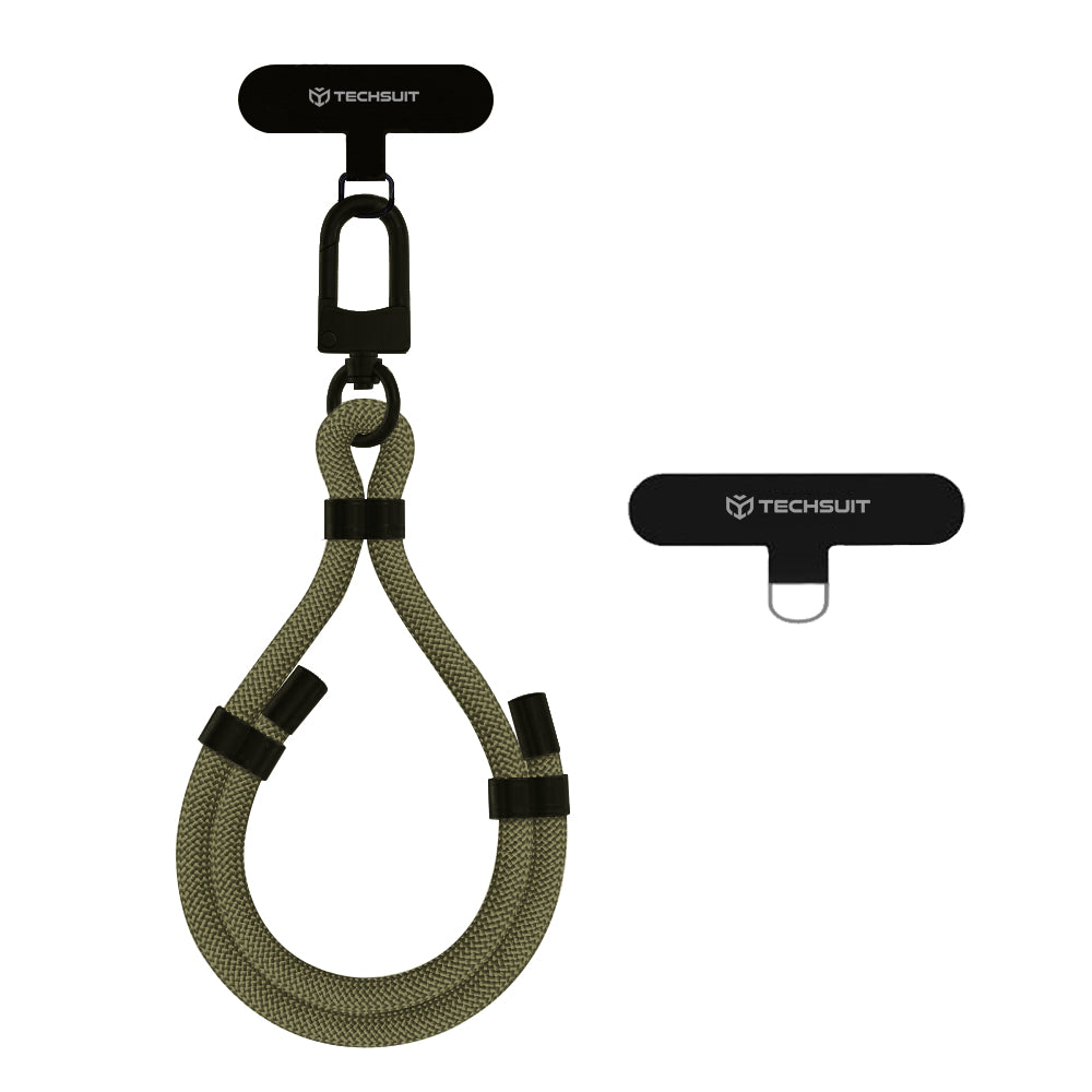 Techsuit Phone Lanyard RWS1-04, Khaki