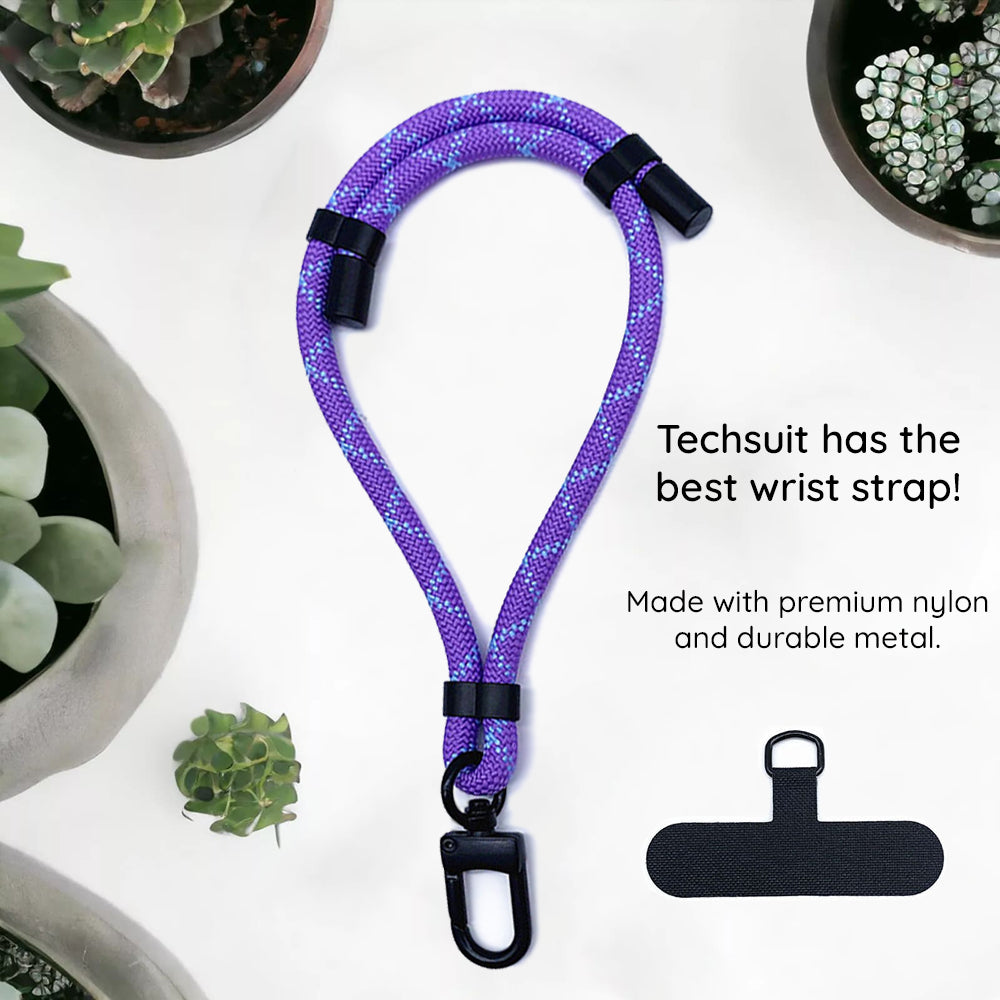 Techsuit Phone Lanyard RWS1-12, Gray Green